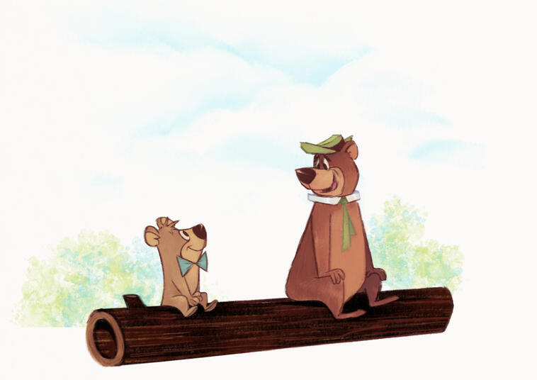 Yogi Bear and Boo Boo